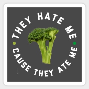 Funny Broccoli Shirt Sticker